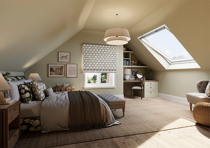 Vine and Bloom, Hudds - Twist&Fit Roman Blind - Image 6